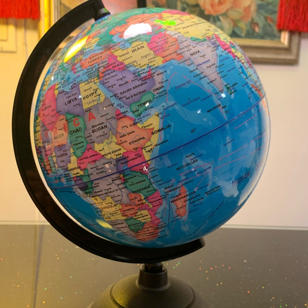 *New* Glossy Globe